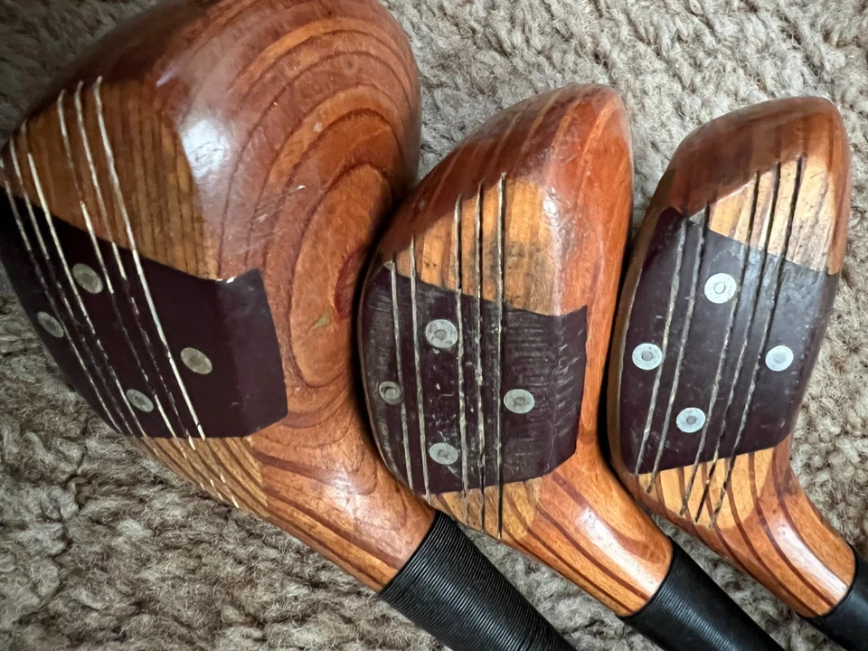 Golf Persimans Wood set 1-3 -4 - Image 1 of 4
