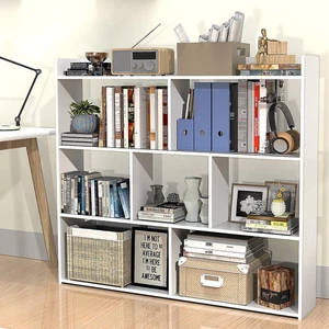 Wooden Shelf Bookcase Shelving 4 Tier Display Cabinet Storage Unit Stand HOT - Picture 1 of 14