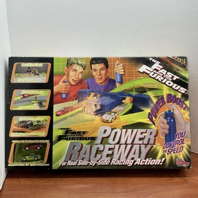 The Fast And The Furious  Power Receway Side By Side Racing With 2 Cars New - Image 1 of 4