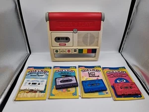 1992 Playskool Electronic Talk 'n Play System 4 Sesam Bücher/Kassetten - GETESTET LESEN - Bild 1 von 13