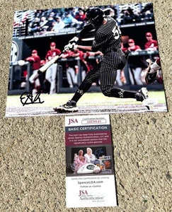 ENRIQUE BRADFIELD Vanderbilt Commodores FIRMATO 8x10 foto JSA COA ORIOLES B - Foto 1 di 2