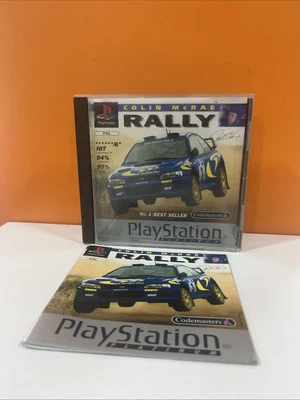 Colin McRae Rally - Platinum (Sony PlayStation 1, 2000) Con Manual Perfecto Está - Imagen 1 de 2