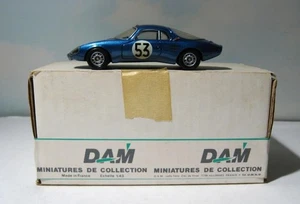 Rene Motorhaube Djet Spider #53 D.A.M. n.82 Modell 1:43 Diecast 1963 LeMans Rennwagen - Bild 1 von 10
