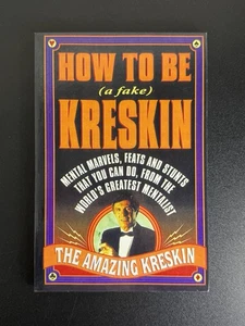 How to Be a Fake Kreskin: Amazing Kreskin by Kreskin 1996 - Kreskin collection - Bild 1 von 6