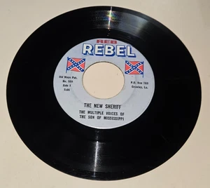 MID 1960s SPOKEN WORD 45 RPM RECORD -MULTIPLE VOICES OF THE SON OF MS-REBEL 509 - Imagen 1 de 2