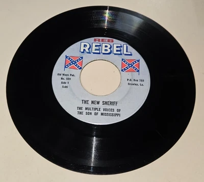 MID 1960s SPOKEN WORD 45 RPM RECORD -MULTIPLE VOICES OF THE SON OF MS-REBEL 509 Foto 1 de 2