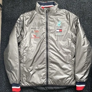 Mercedes AMG F1 Jacket Team Staff Formula One Team Racing Puffer - Picture 1 of 8