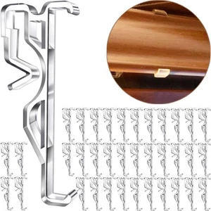 2.5 Inch Clear Plastic Valance Clips for Horizontal Blinds, Hidden Window Bli... - Picture 1 of 7