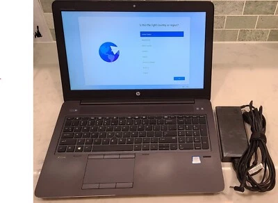 Portátil HP ZBOOK 15 G3 i7-6700HQ 2,60 GHz 24 GB RAM 256 GB NVMe Win11 Pro EXCELENTE Foto 1 de 4