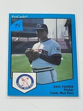 Dave Palmer - ProCards' 88, Pitcher, Toledo Mud Hens, Mint #789 (79)