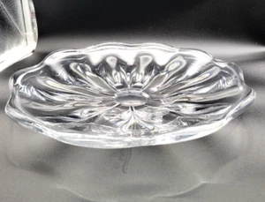 Kosta Boda Swedish Art Glass Flower Dish Signed - Picture 1 of 6