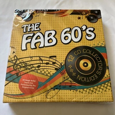 The Fab 60s 12 CD Collector's Edition NEW SEALED! - Image 1 of 3