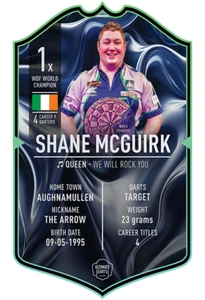 Shane McGuirk kleine signierte ultimative Karte INKL. KOSTENLOSER VERSAND UND VERPACKUNG NUR NACH UK - Bild 1 von 1