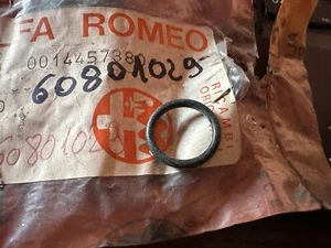 GUARNIZIONE RUBINETTO RISCALDAMENTO ALFA 75 90 ALFETTA NUOVO ORIGINALE 60801029 - Imagen 1 de 1
