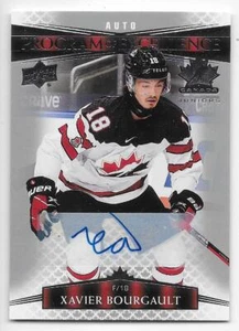 22/23 UD TEAM CANADA JUNIORS AUTOGRAPH PARALLEL Hky (#1-150) U-Pick From List - Picture 1 of 7