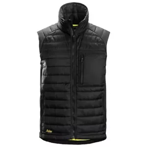 SNICKERS 4512 ALLROUND WORK 37.5 INSULATOR VEST/GILET. 0404 BLACK. VARIOUS SIZES - Picture 1 of 4