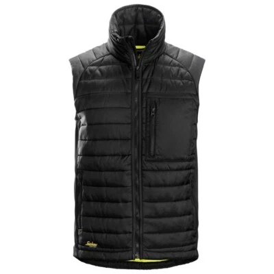SNICKERS 4512 ALLROUND WORK 37.5 INSULATOR VEST/GILET. 0404 BLACK. VARIOUS SIZES - Image 1 of 4