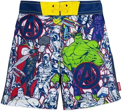 Bañador Pantalones Cortos Marvel Avengers Hulk Thor Pantera Negra Niño Talla 4 Foto 1 de 2
