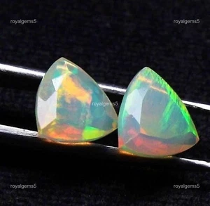 2 Stck. Natürliche Billion Opal Ethisch Facettiert Edelstein Armband Angebot 2x5x5 mm - Bild 1 von 4