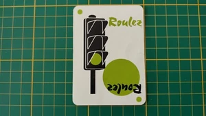 Carte parade feu vert pièce jeu de société 1000 mille bornes Dujardin #B96 - Imagen 1 de 2