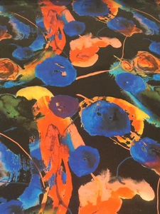 Hardy'sTextile 100%Silk Satin Digital Print DIY Dress Scarf Skirt Top Skirt(#53) - Bild 1 von 1