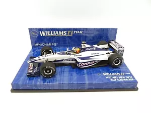 Williams BMW FW22 Ralph Schumacher #9 2000 MINICHAMPS 1/43 F1 Formula 1 - Picture 1 of 1