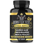 Testosterone Booster Sexpills for Men Muscle Mass Testosteron  w/ Zinc 1 Pack
