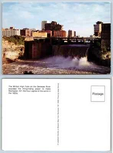 Vintage Postcard - 96-foot High Falls on the Genesee River Rochester, New York - Picture 1 of 1