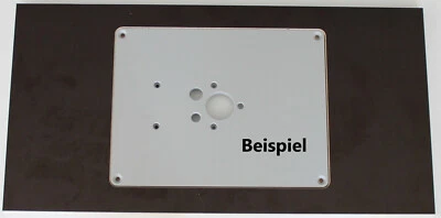 Frästischplatte Bosch GTS 635 inkl. Einlegeplatte Bosch GKF12V-8 - Bild 1 von 4