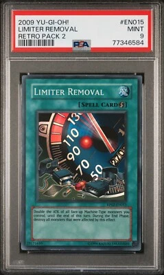 Yu-Gi-Oh! Retro Pack 2 Limiter Removal- Mint PSA 9 - Image 1 of 2
