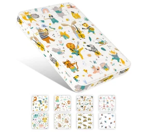 Noiseless Pack N Play Mattress, 38”X26” Premium Foam Portable Pack and Play Matt - Picture 1 of 5