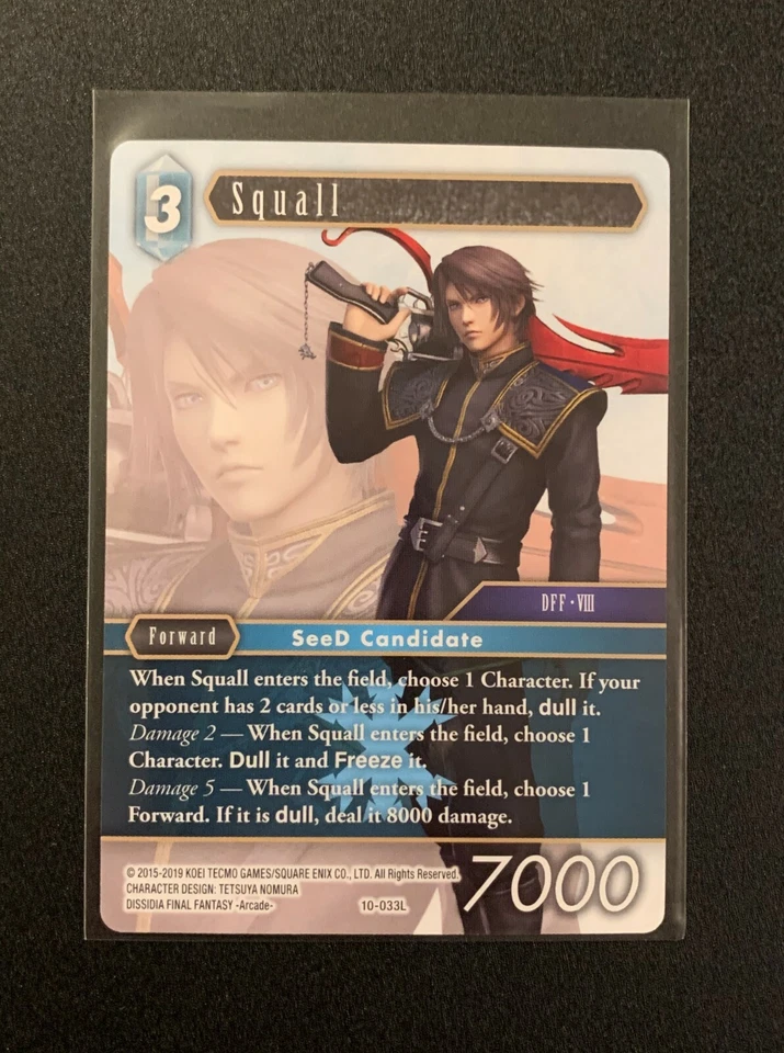 Squall 10-033L - Opus X - Final Fantasy TCG - Image 1 of 1