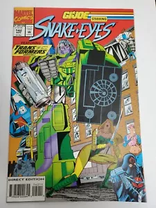 GI Joe protagonizada por ojos de serpiente y transformadores #142 casi nuevo - Imagen 1 de 6
