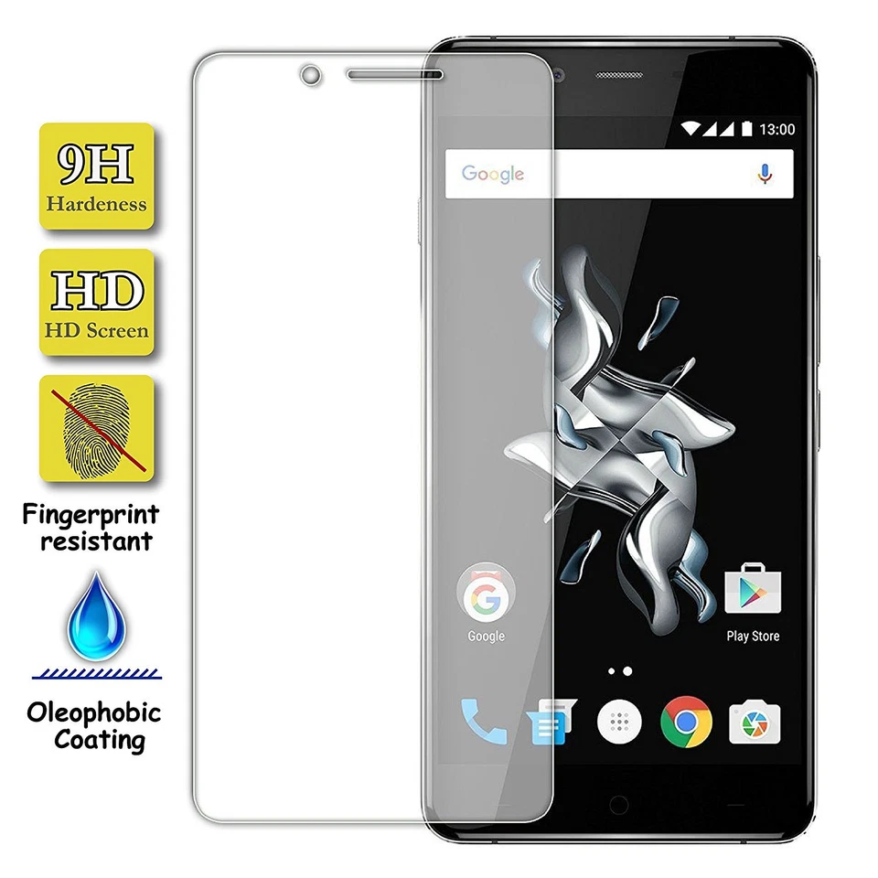 Pellicola Vetro Temperato per OnePlus One 1/3/3T/5/5T/6/6T Proteggi display LCD - Immagine 1 di 4