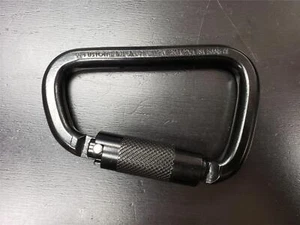 Fusion FP-9005 Tacoma Auto Lock Stahlkarabiner, schwarz - Bild 1 von 2