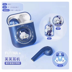 Furina Wireless Bluetooth Earphones L-shaped Portable Headphones Genshin Impact - Bild 1 von 9