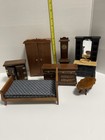 Vintage Dollhouse Miniature Furniture Lot