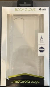 Body Glove Transition Grip Slim Case for Motorola Edge (2022) - Clear - Picture 1 of 2