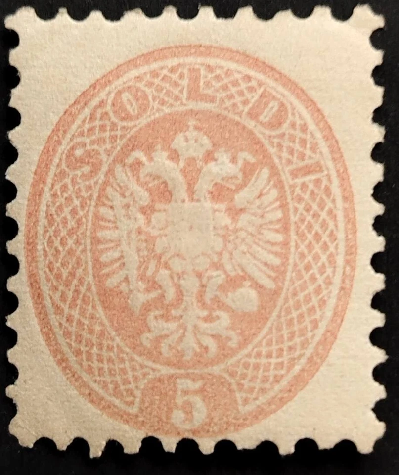 Austria stamp Venezia Giulia 5 Soldi MLH. - Image 1 of 1