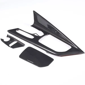 ABS Carbon Fiber Für CORVETTE C8 Z51 Center Console Gear Shift Panel Cover - Bild 1 von 17