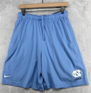 Nike Dri-FIt North Carolina Tar Heels UNC Lacrosse LAX Team Issued Blue Men's L - Picture 1 of 5
