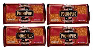 (4) Trader Joe's Pound Plus Belgium Bittersweet Chocolate with Almonds (4 Bars) - Picture 1 of 2