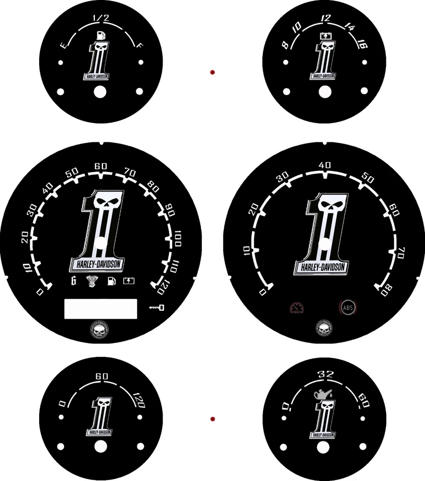 Harley Davidson ST Glide, FLTRX Road Glide se adapta a placa frontal personalizada 2005-2013   Foto 1 de 1