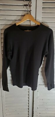 Camisa térmica EMS Bergelene para hombre mediana negra manga larga Foto 1 de 4