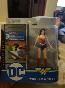 Spin Master DC Heroes Unite 4" WONDER WOMAN - Picture 1 of 1