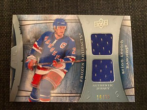 2009-10 Upper Deck Artifacts Frozen Copper 16/25 Brian Leetch #FA-BL HOF