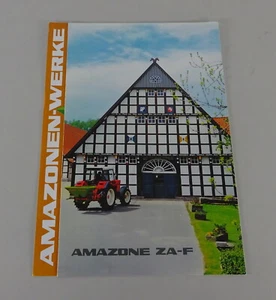Prospectus/Brochure Amazone Zweischeibenstreuer za-F + Zg Stand 10/1983 - Picture 1 of 2