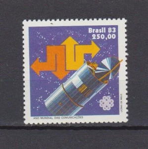 S19093) Brasil Brazil MNH New 1983 World Communication Year 1v - Picture 1 of 1