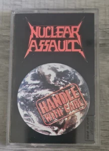 Nuclear Assault - Handle With Care Cassette 1989 In-Effect Thrash - Picture 1 of 3