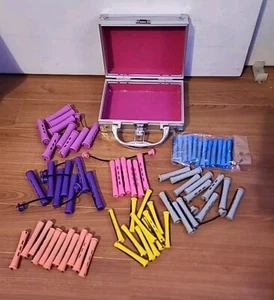 69 Pieces Hair Perm Rods Short Cold Wave Rods Plastic Assorted Sizes - Picture 1 of 6